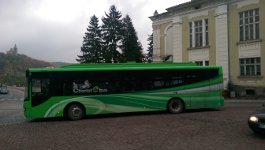 Ултра модерен електробус по улиците на Велико Търново