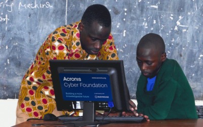 Acronis Cyber Foundation отваря първата си компютърна класна стая в Танзания