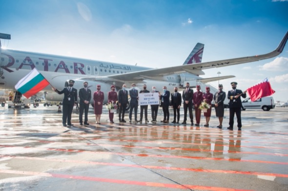 Qatar Airways възобновява директните полети между София и Доха  